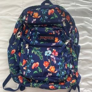 Jansport flower backpack!
